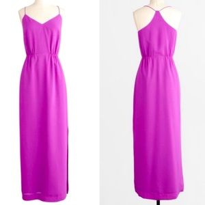 Fuchsia (Electric Purple) J. Crew Maxi Dress